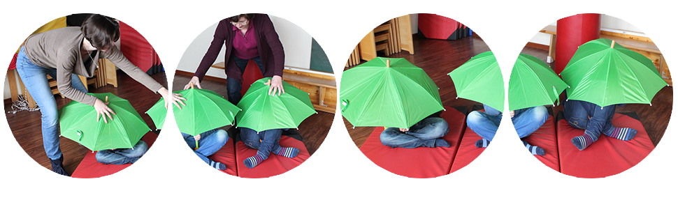 Regenschirmmedikament schützt